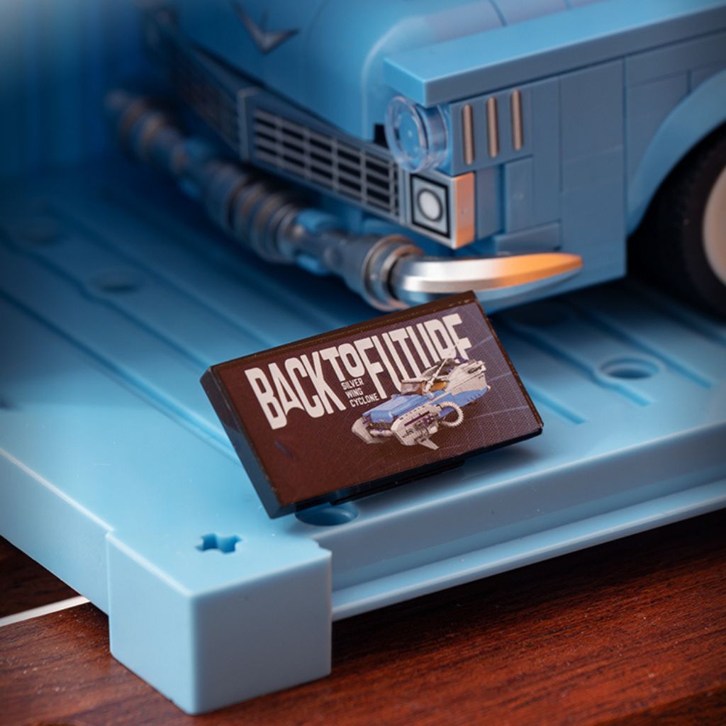 Macchinina Back To Future Modellino Future Car 589 Mattoncini Da Costruzione