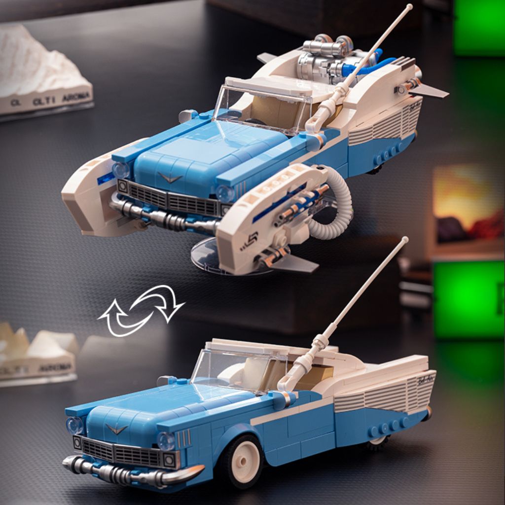 Macchinina Back To Future Modellino Future Car 589 Pezzi