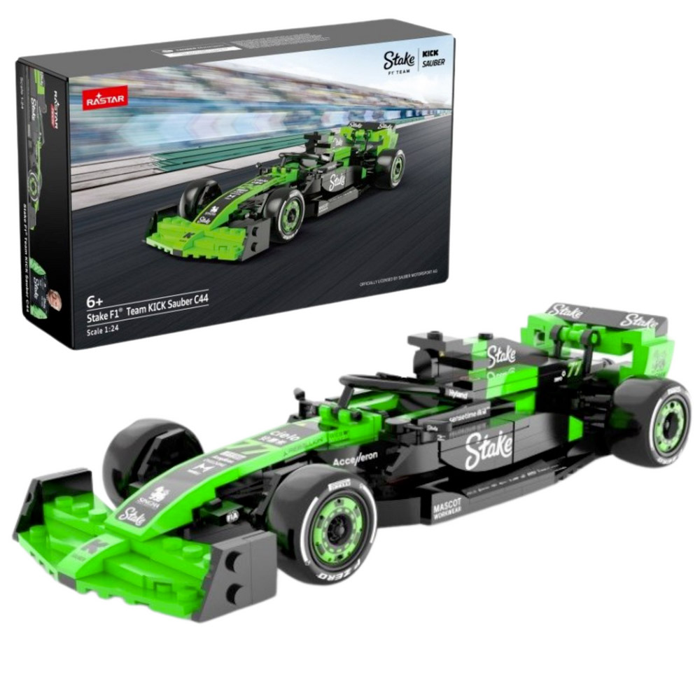 Modellino F1 Rastar Kick Sauber C44 Scala 124 333 Mattoncini Compatibili