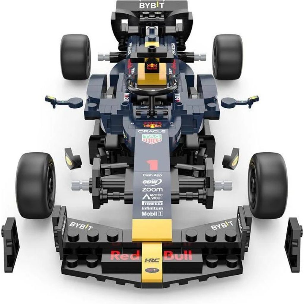 Modellino Red Bull F1 Rb19 Rastar Scala 124 333 Mattoncini Compatibili 1