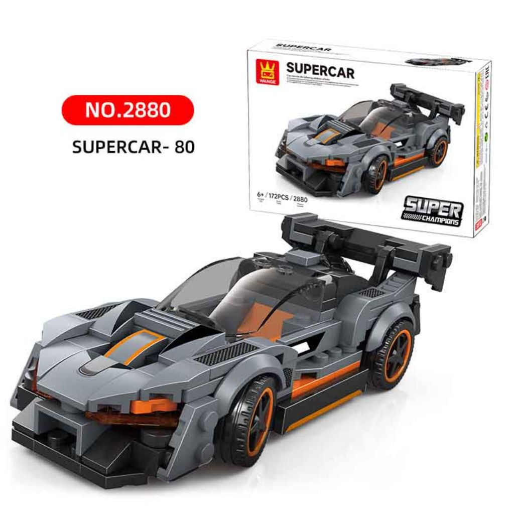 Supercar Mclaren Wange Modellino Da Costruire