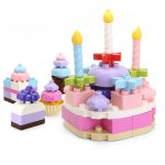 Torta Compleanno In Mattoncini Compatibili 77 Pezzi Dubie