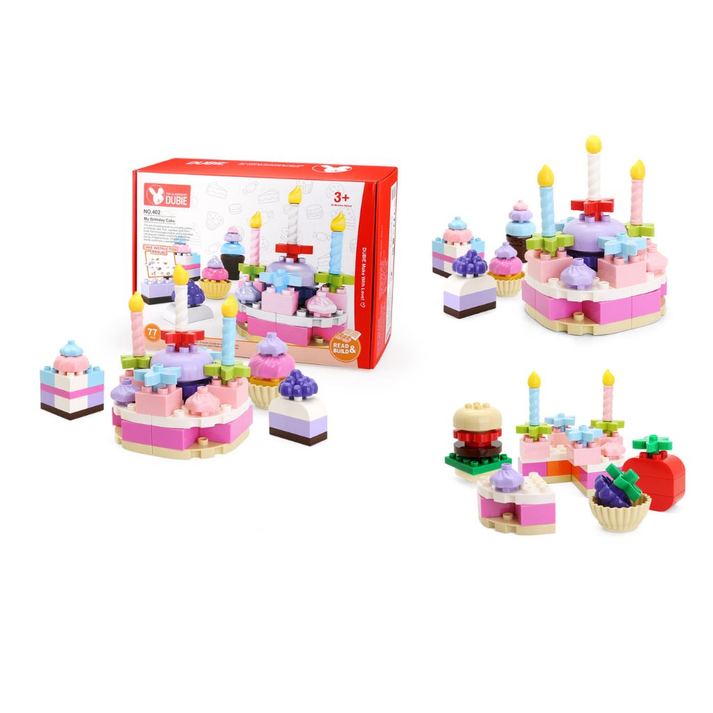 Torta Compleanno In Mattoncini Da 77 Pezzi