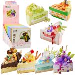 Torta Decorata In Mattoncini Compatibili Principali Marche 7 Set Collezionabili Da 292 A 357 Pezzi Ciascuno