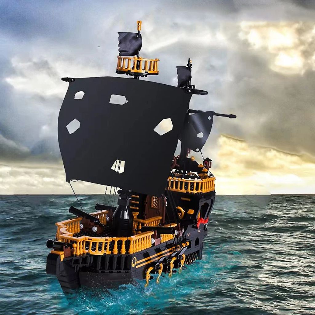 Mould King 13083 Seagull Ship Nave Pirati 1288 Pezzi Appassionati