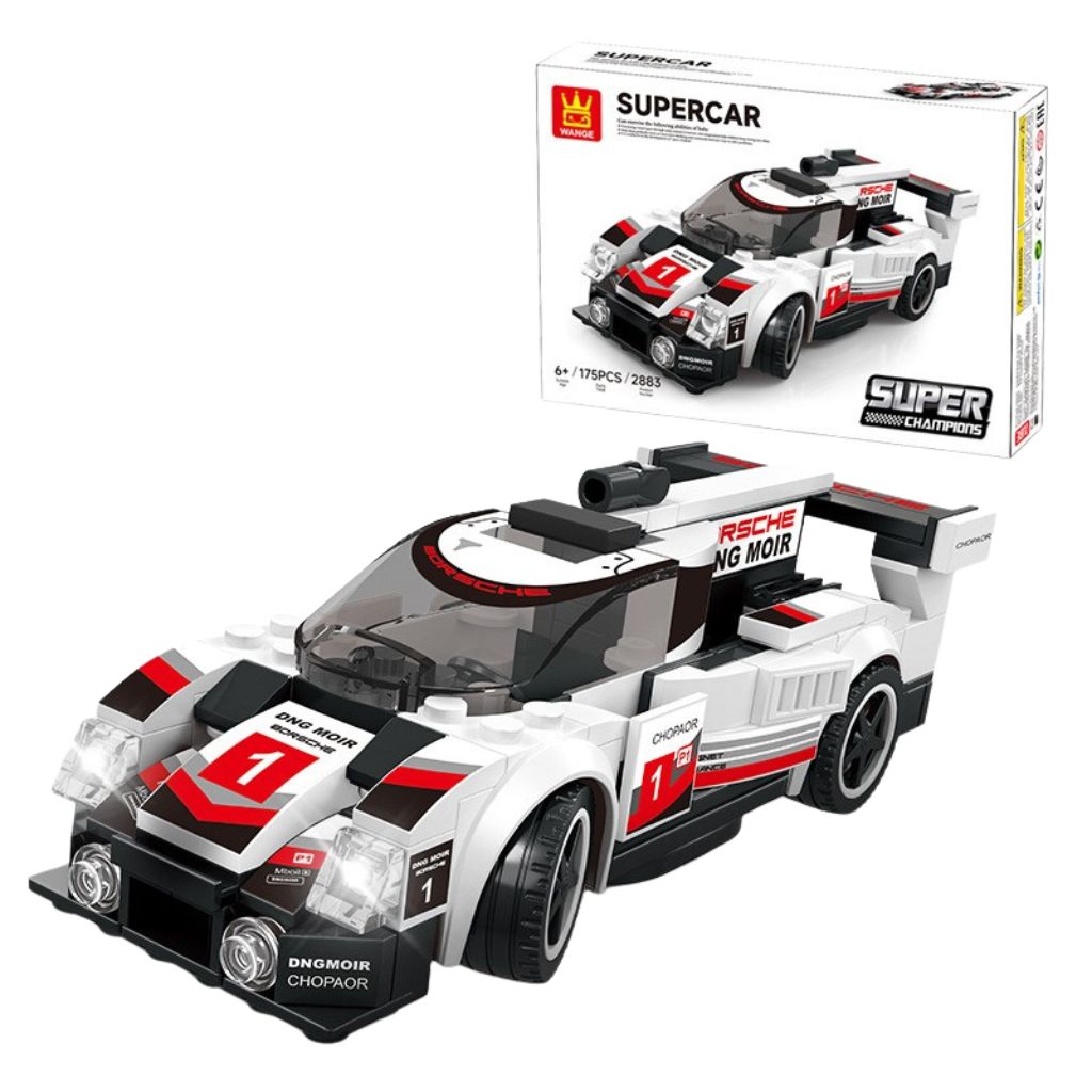 Supercar Da Costruzione Porsche 919 Hybrid Wange 175 Mattoncini