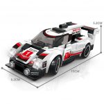 Supercar Da Costruzione Porsche 919 Hybrid Wange Da 175 Mattoncini
