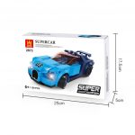 Wange Bugatti Chiron 2873 Con 139 Mattoncini Compatibili