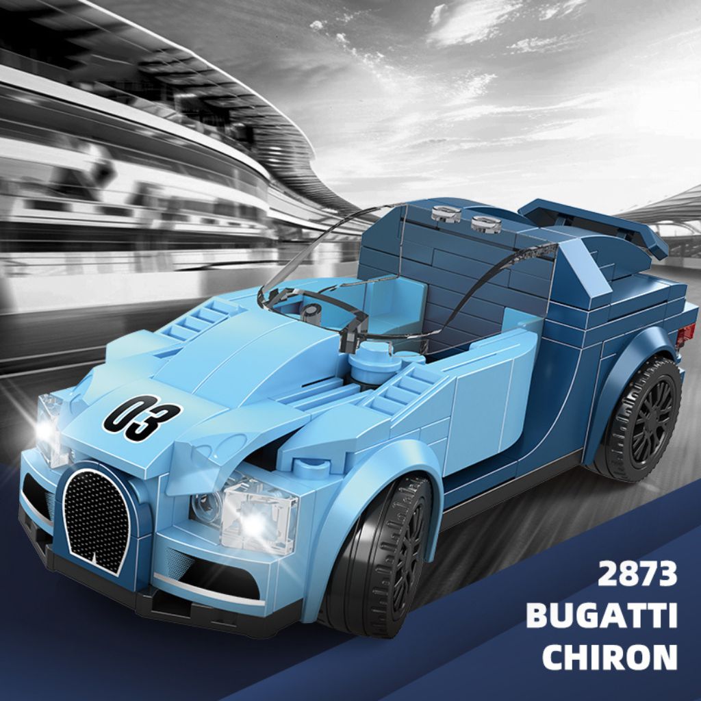 Wange Bugatti Chiron 2873 – Hypercar Francese Da 139 Mattoncini