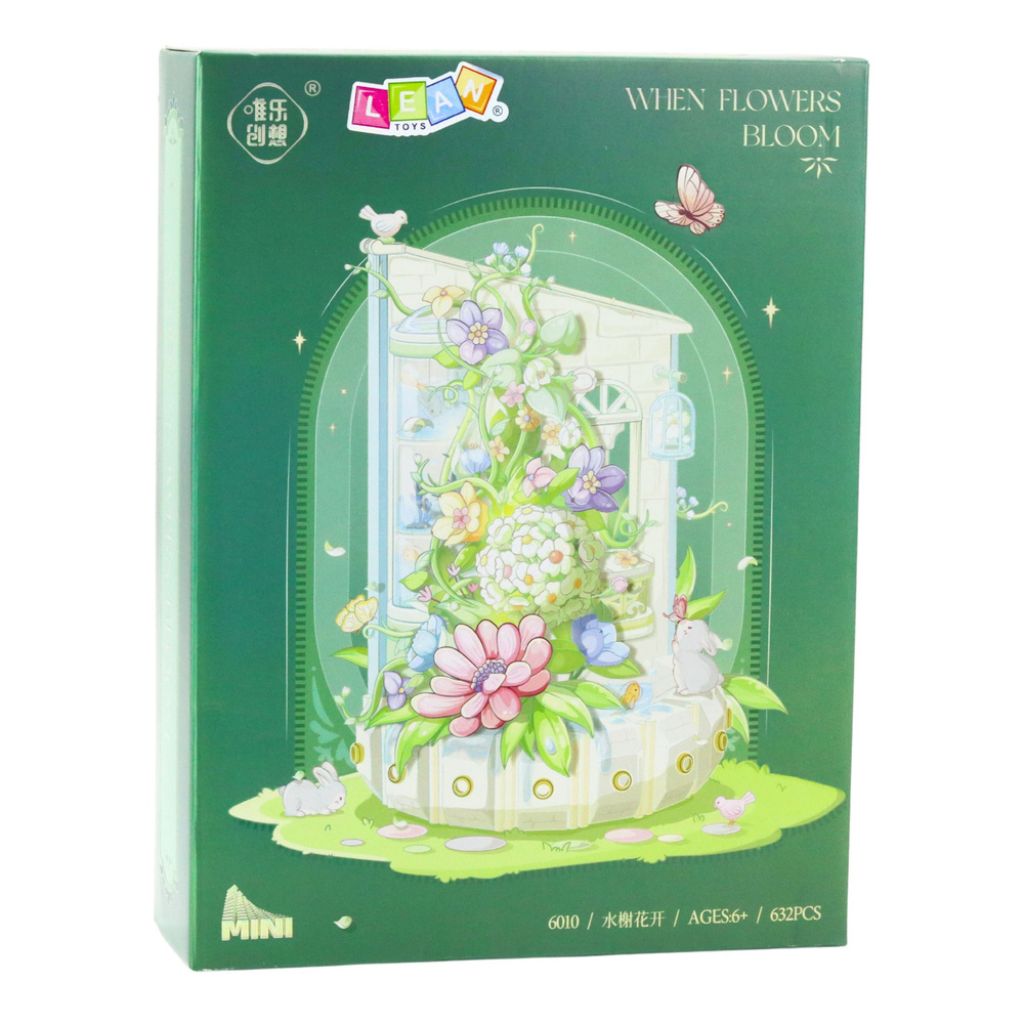 Balcone Fiorito Con Luci Led Set Da Costruzione 632 Pezzi