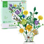 Bouquet Di Fiori Misti Set Di 997 Mattoncini Da Costruirei