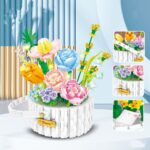 Cesto Di Fiori Con Luci Led Set Da Costruzione 1376 Pezzi