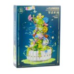 Composizione Floreale Con Farfalle E Led Set Costruzione Da 1399 Mattoncini