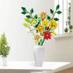 Fiori Da Bouquet Set Da 827 Mattoncini Compatibili Con Altri Brand