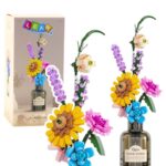 Fiori Estivi In Bottiglia Di Gin Set Da Costruzione 387 Pz