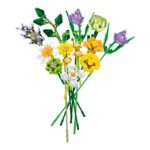 Mazzo Di Fiori Misti Set Da 925 Mattoncini Compatibili