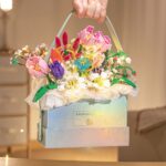 Scatola Di Fiori Azzurra Con Luci Led – Set Da 761 Pezzi