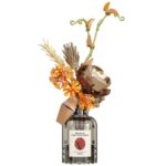 Fiori Autunnali In Bottiglia Di Gin Set Di Mattoncini Da Costruzione 362 Pezzi