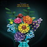 Bouquet Floreale In Vaso Turchese Elegante Da Costruire