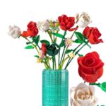 Bouquet Di Rose In Vaso Da Costruire 1022 Mattoncini
