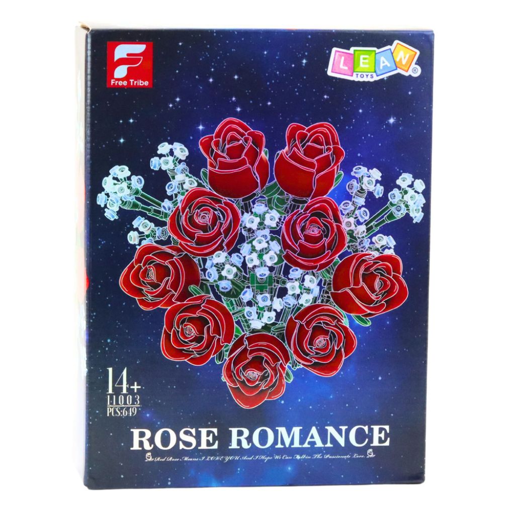 Bouquet Di Rose Rosse Da Costruire 649 Mattoncini