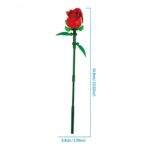 Bouquet Di Rose Rosse Da Costruzione 649 Mattoncini (1)