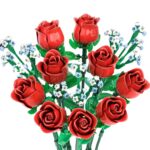 Bouquet Di Rose Rosse Da Costruzione 649 Mattoncini