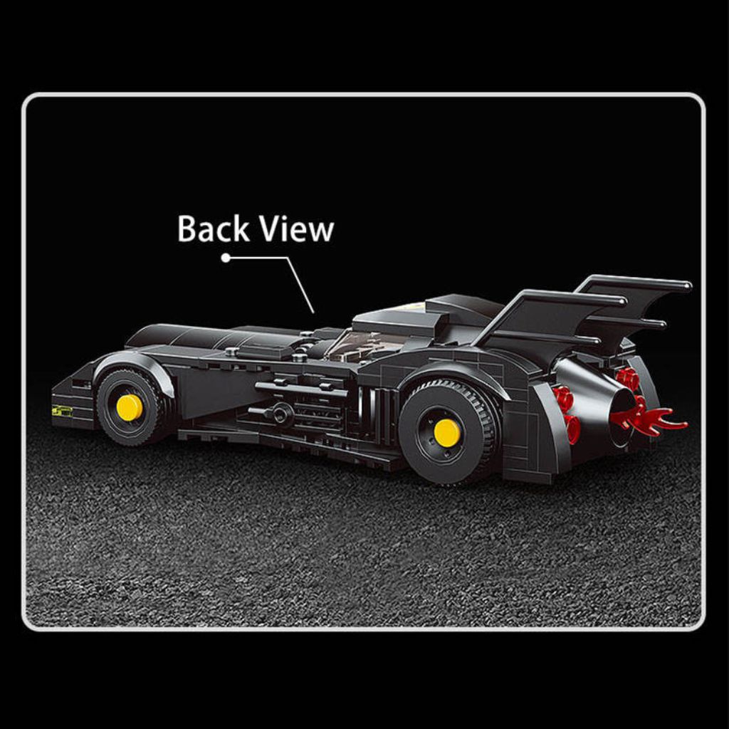 Auto Supereroe Nera Ispirata A Batman 2