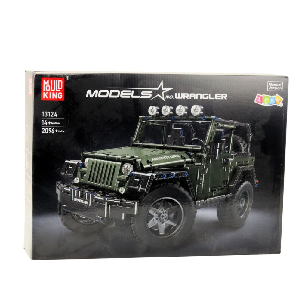 Jeep Wrangler Mould King Set Da Costruzione 2096 Pezzi Compatibili