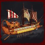 Nave Da Guerra Romana Mould King 2