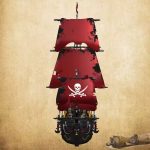 Nave Pirata Rossa Mould King 3