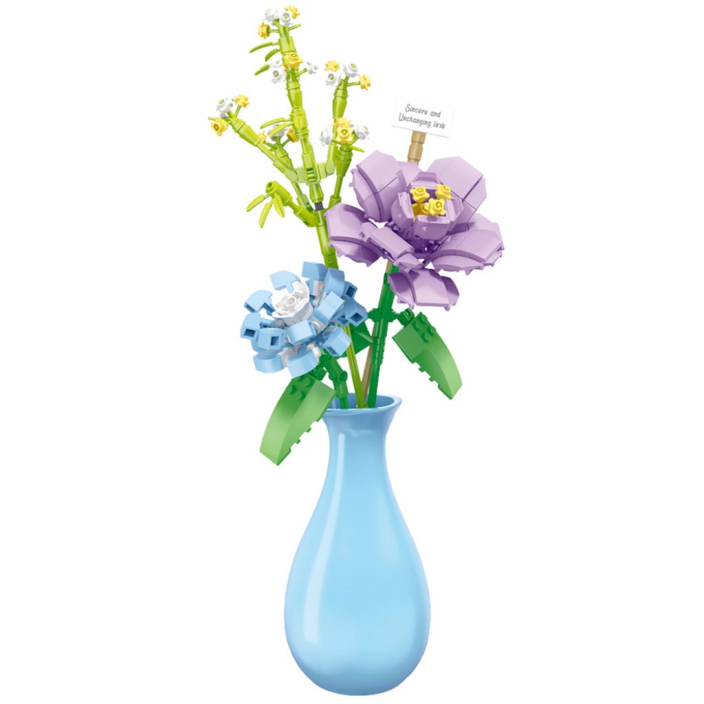 Fiori In Vaso Di Ceramica Da Costruire