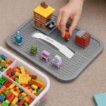 Scatola Porta Mattoncini E Giochi