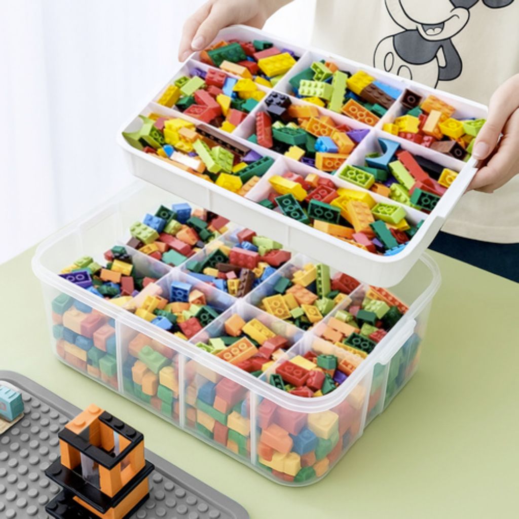 Scatola Porta Mattoncini Per Riordinare